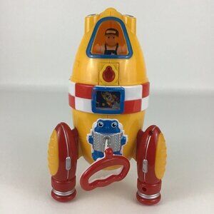 Wow Ronnie Rocket Vibrating Countdown Opening Cockpit Action Figure Spaceship